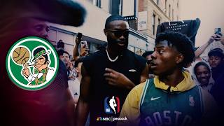 Inside Jaylen Brown’s off court training with IShowSpeed | Basketball Night in America | NBA on NBC
