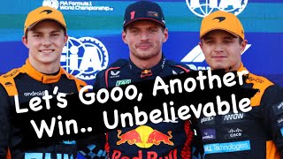 Max Verstappen Red Bull Team Radio After Winning The Japanese GP - F123 Game footage