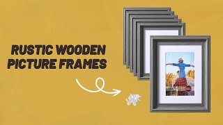 DOAI ART Grey 8x10 Picture Frame Review - Amazon Home Decor