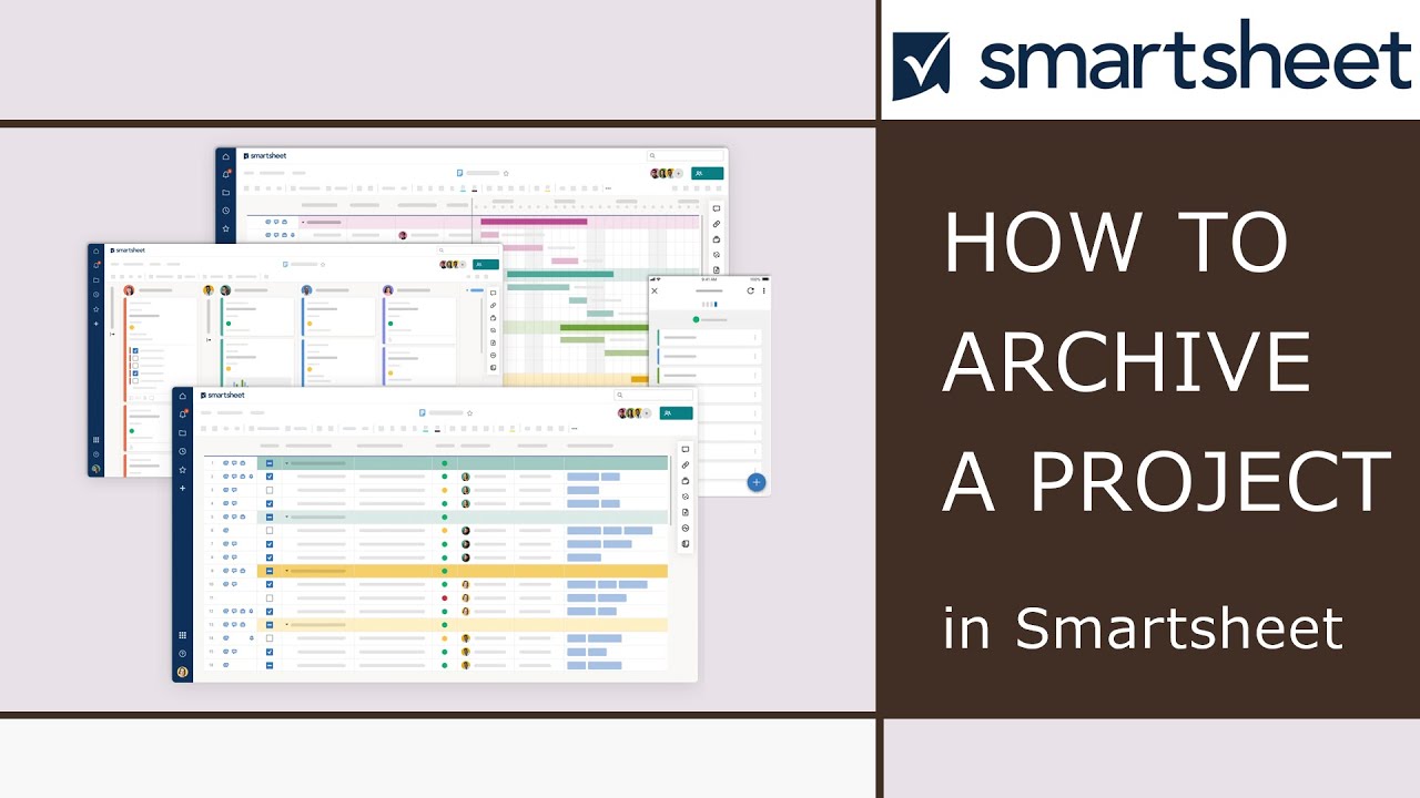 How to Archive a Project