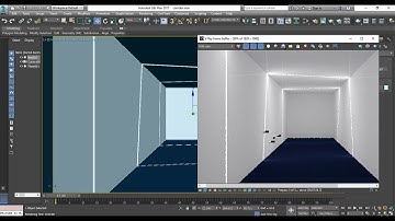 3dsmaxTutorials, Tutorial on Lighting a 3D Corridor in 3dsmax