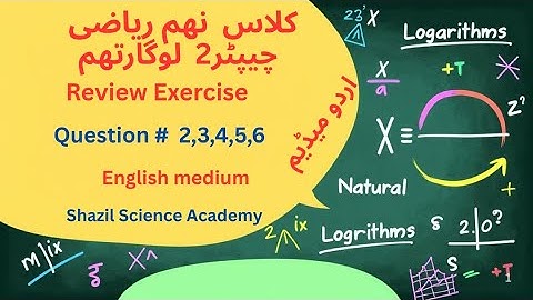 9th Class Mathematics Chapter 2 Review Exercise | Important Short Questions# 2–6