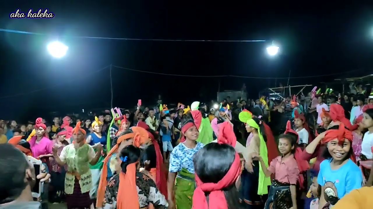 Tarian Menyambut Pesta Woleka Suku Kaha kodi Blagar #budaya #sejarah #sumba #ntt