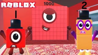 Numberblocks Escape Evil 1000 Obby