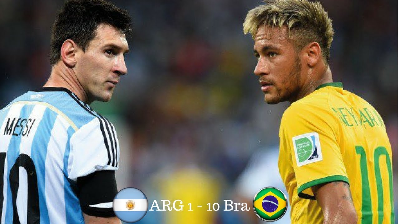 Brazil Vs Argentina 10 1 Goals Highlights Match Hd 2018 In
