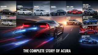 The Complete History of Acura 🏎️ From Legend to NSX Type S — Full Documentary 1986–Today