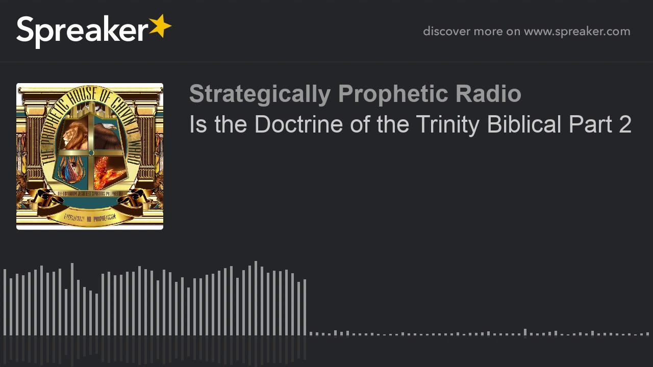 Is the Doctrine of the Trinity Biblical Part 2 - YouTube