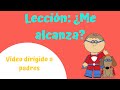 LECCIÓN: ¿ME ALCANZA? - MATEMÁTICAS SEGUNDO GRADO VIDEO PARA PADRES