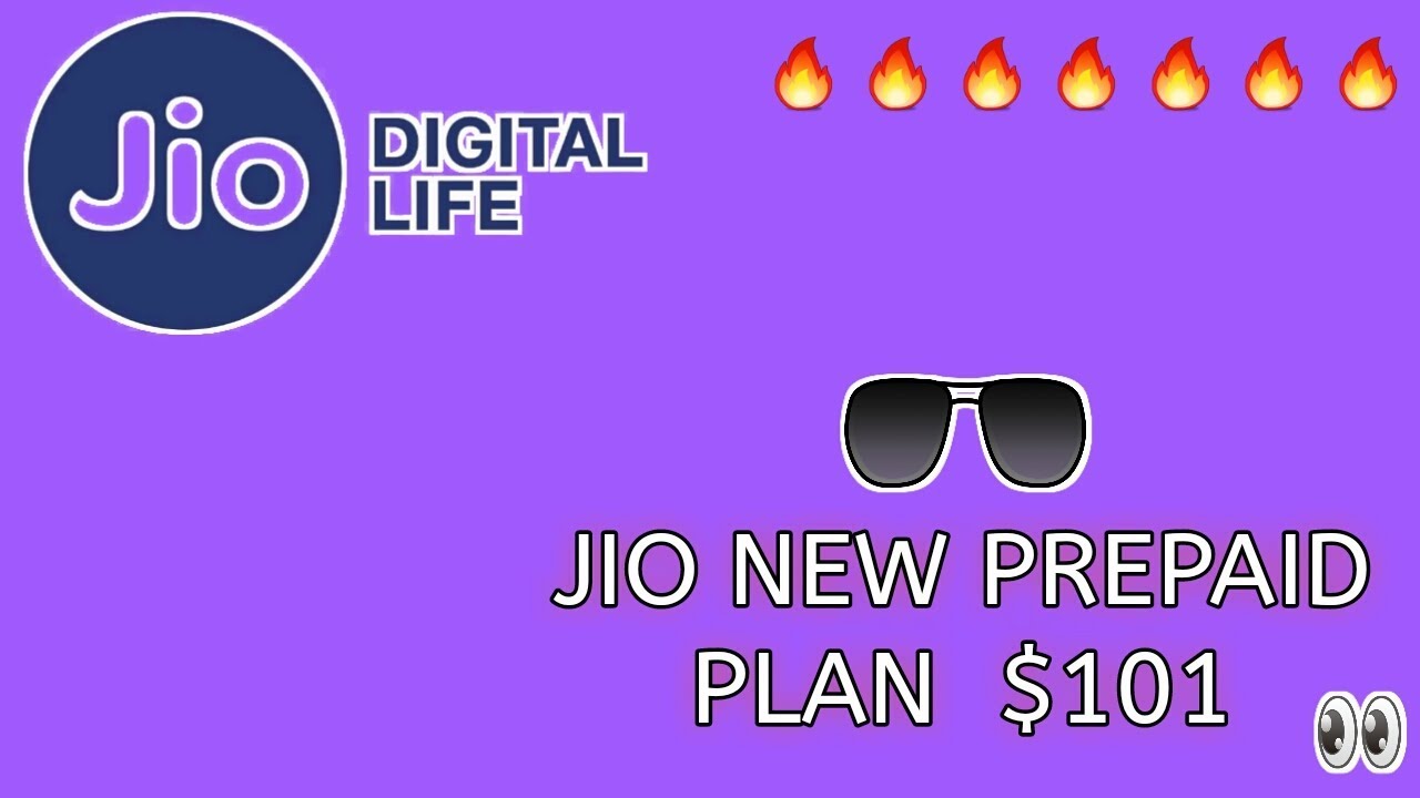 Jio new Prepaid plan rs 101