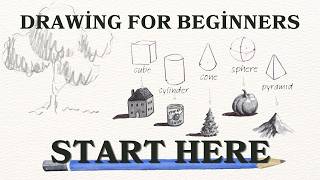 Sketching for Beginners: 5 Basic Forms to Draw Anything