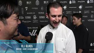 R.J. Glass Carpet Interview for Bennys Second Birthday