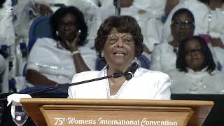 General Supervisor Mother Barbara McCoo  Lewis | 75th Women's Int'l Convention COGIC  2025