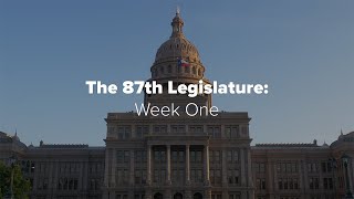 The 87th Legislature: Week One
