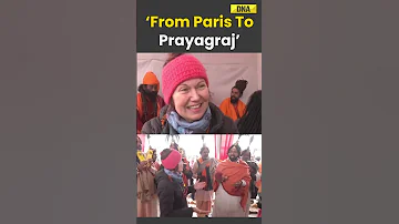 65 Year Old French Woman Traveled 6 000 Miles For Maha Kumbh 2025 Prayagraj UP Yogi Hinduism 
