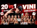 VINI VS 20 TINDER RANDI LIVE reakcio