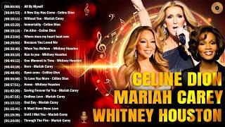 Greatest Hits 80s 90s 💖 Whitney Houston, Mariah Carey, Celine Dion Full Live Best of World Divas