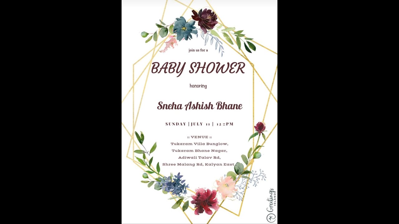 BABY SHOWER OF SNEHA ASHISH BHANE || ADIVALI ||