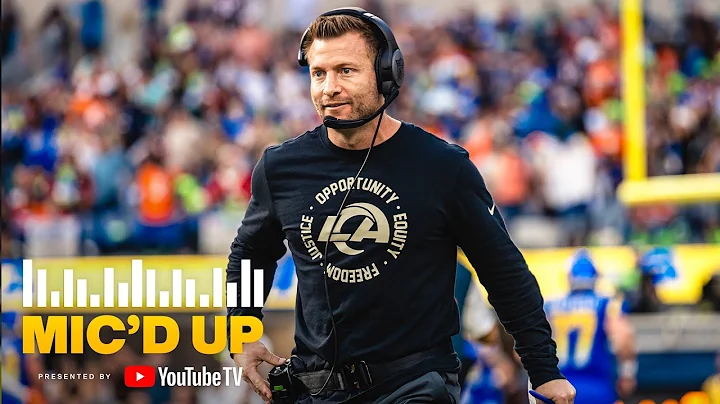 Sean McVay Micd Up For Rams vs. Broncos On Christmas Day | That Kid Can Play, Man!