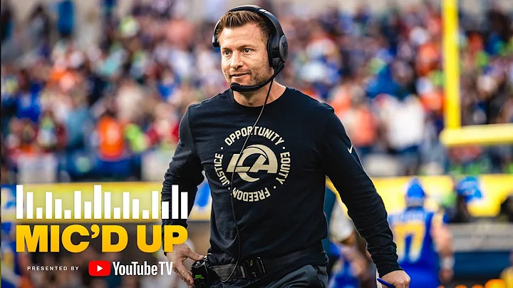 Sean McVay Micd Up For Rams vs. Broncos On Christm...