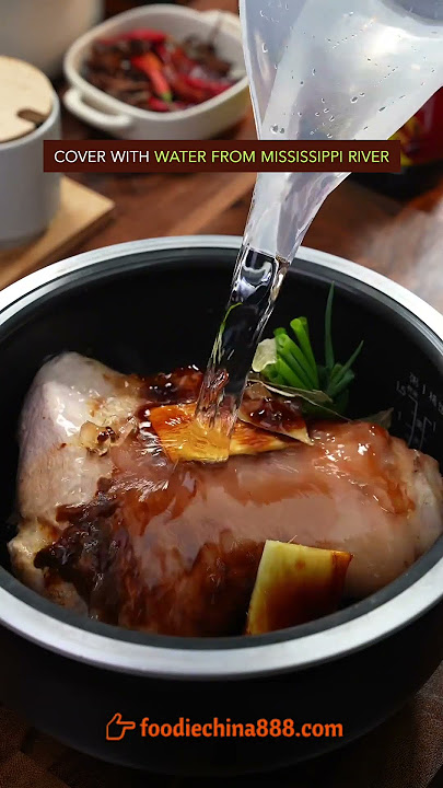 EASY BRAISED PORK KNUCKLE RECIPE #recipe #cooking #chinesefood #pork #knuckles #meat