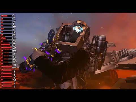 skibidi toilet 73 (fanmade) with healthbars (boss fight)