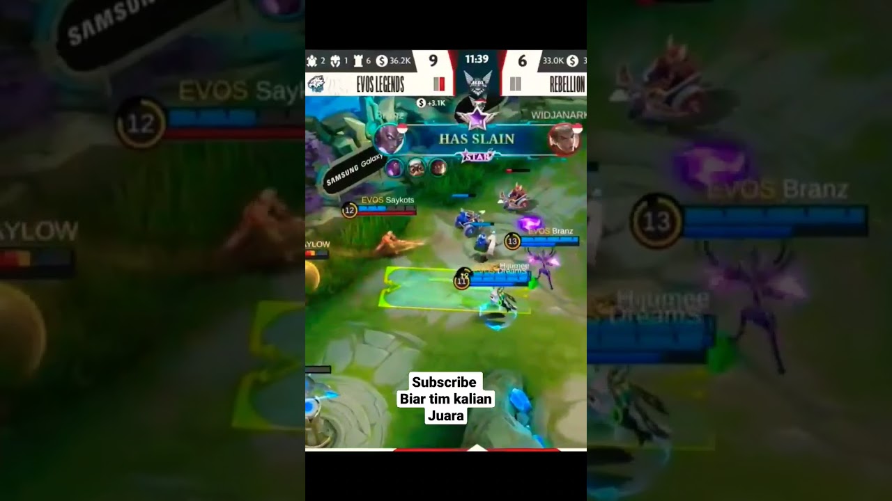 Moment Saykots | RBL VS EVOS MPL S11