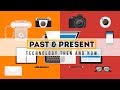 Past and present  technology then and now