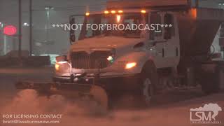 12/9/2018 Hickory, North Carolina Historic Winter Storm Diego Begins/Snarls Traffic