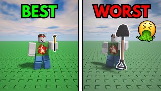 The BTOOLS TIER LIST in Elected Admin (Roblox)
