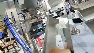 Automatic skin care soft tube rotary filling heat sealing machine testing video screenshot 4