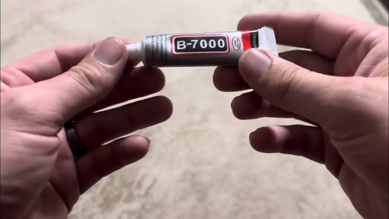 Glue Nozzle Tip! Use, Test, and Review of B7000 Clear Glue YouTube