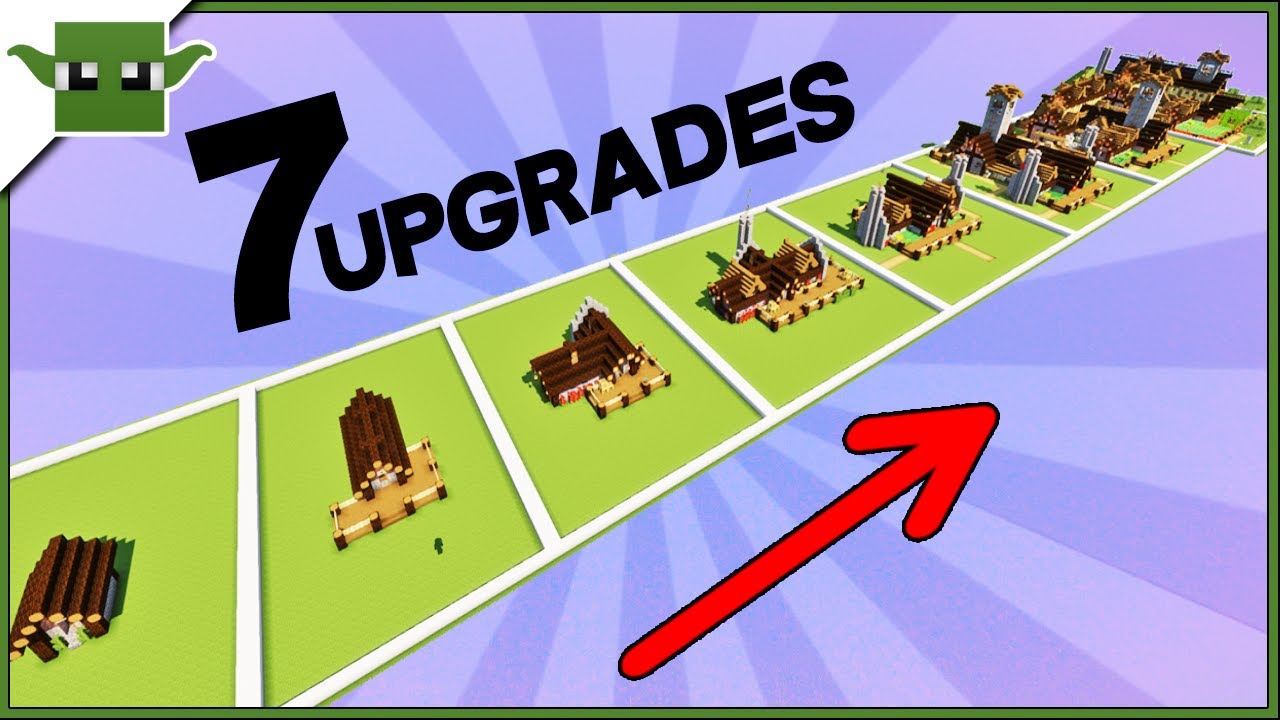 Minecraft Spruce Village 7 Upgrades Series YouTube