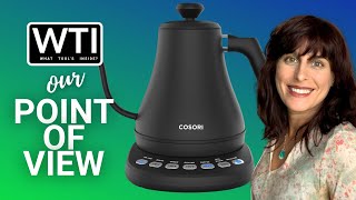 Our Point of View on COSORI Electric Gooseneck Kettles From Amazon