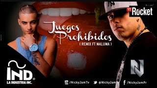 Nicky Jam Ft.  Maluma - Juegos Prohibidos Remix
