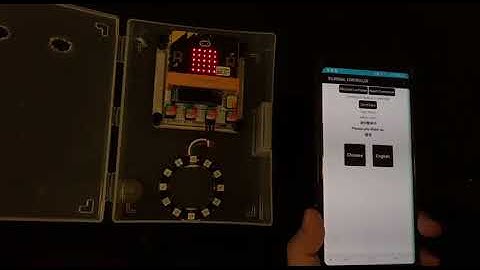 Micro:bit - Bilingual Voice Control