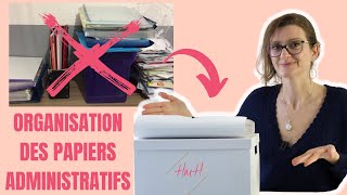 Comment classer les papiers administratifs - Phase 2 : Organiser - Des  Miettes dans mon Clavier