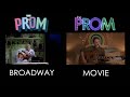 Unruly Heart from "The Prom" comparison of the Movie and the Broadway Production