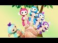 원숭이들의 핑거송!! 서은이의 핑거링스 귀여운 원숭이 핑거 패밀리 송 그네 시소 Little Monkeys Finger Family Song