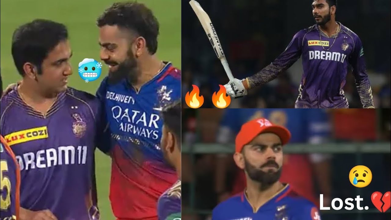 RCB VS KKR MATCH KKR DOMINATING PERFORMANCE RCB LOST VIRAT KHOLI rcb-vs-kkr-match-kkr-dominating-performance-rcb-lost-virat-kholi