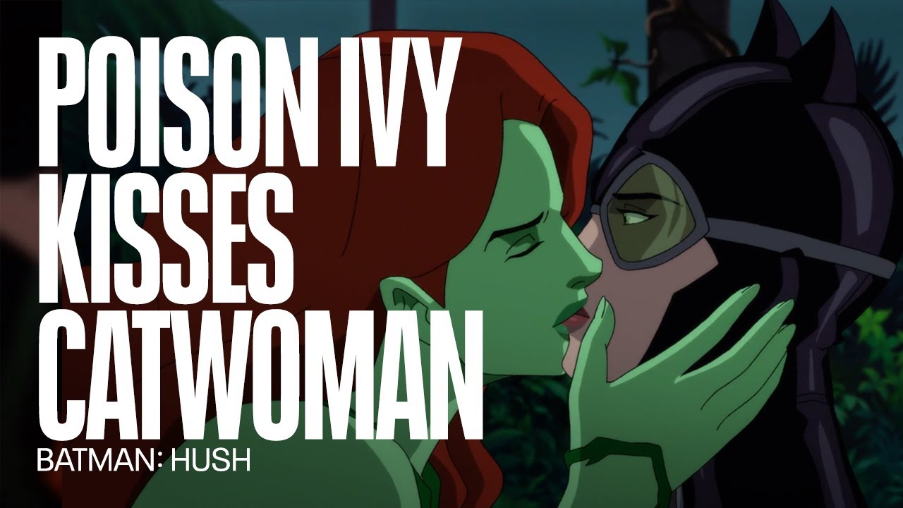 Batman hush poison ivy kiss