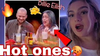 BILLIE EILISH Freaks Out While Eating Spicy Wings - ( HOT ONES) REACTION !!