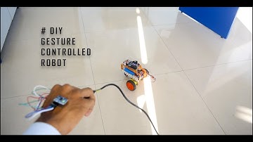 DIY Gesture Controlled Robot Using Arduino #arduino #robot #robotics #project #robotics