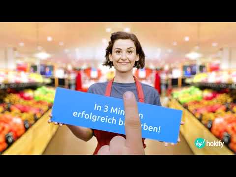 hokify - Job? Passt! Swipe dich jetzt einfach zu deinem neuen Job!