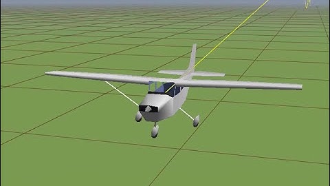 Phugoid mode demonstrated in simulator