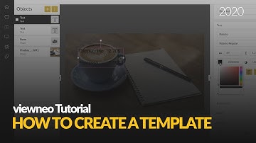 How to create a Template with viewneo Digital Signage