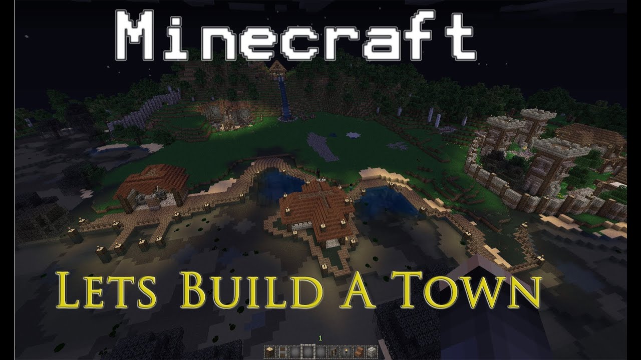 Lets Build Medieval Town Part 5 Pier/Docks - YouTube