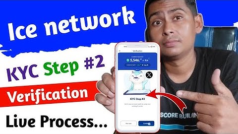Ice network KYC Step 2 | Ice network KYC Verification | Ice network ma KYC kaise kare