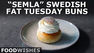 "Semla" Swedish Fat Tuesday Buns - Food Wishes screenshot 4