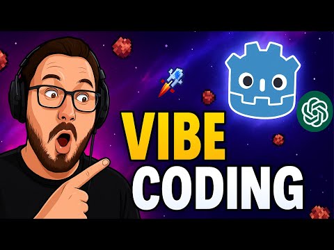 I Didn’t Write Any Code… This Space Game Built Itself with ChatGPT + Godot