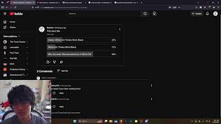 college dropout making thumbnails